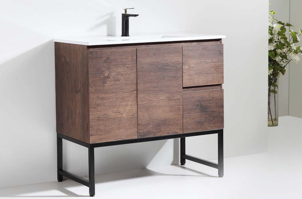 What function can I add to a bathroom vanity
