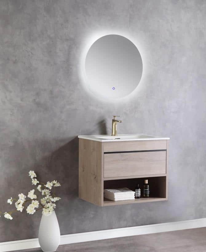 edler bathroom vanity round mirrors