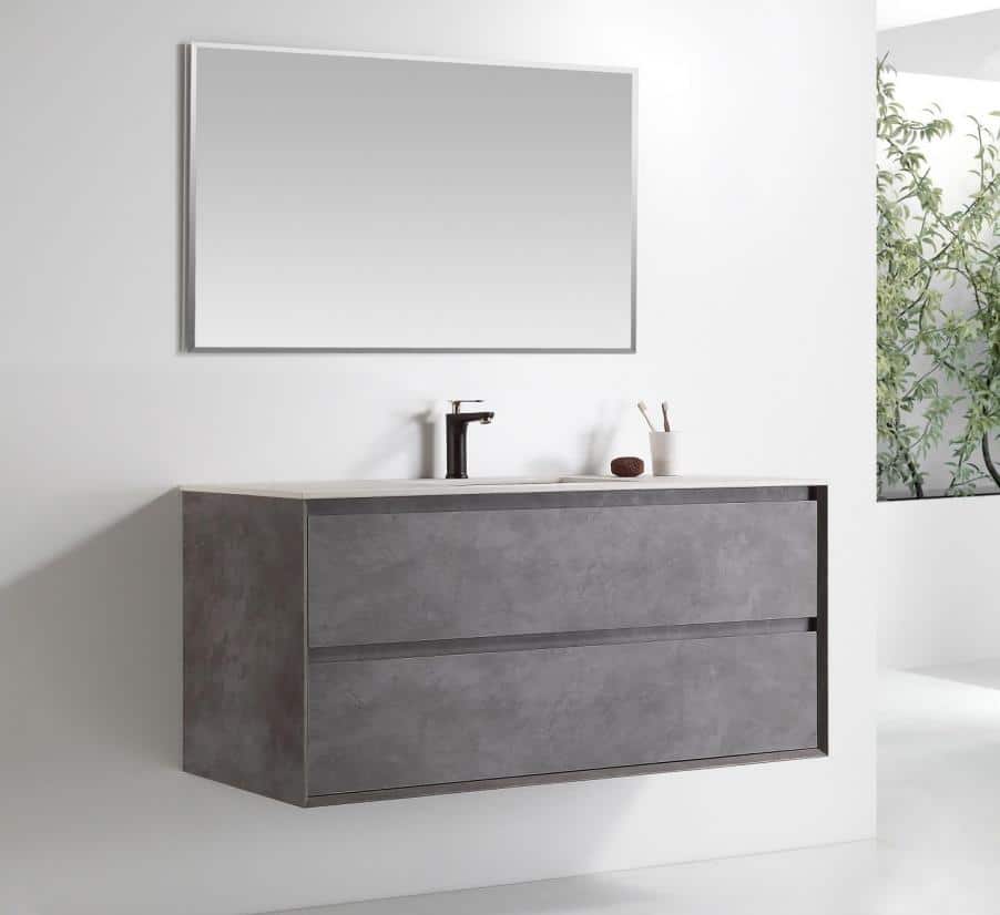 edler bathroom vanity simple mirrors