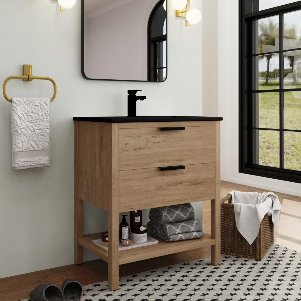 the Wood Bathroom Vanities 1